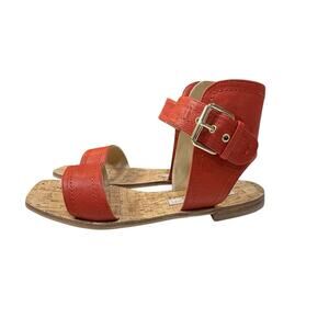 NWOB Burnt Orange Kristen Cavallari Chinese Laundry Sandals.